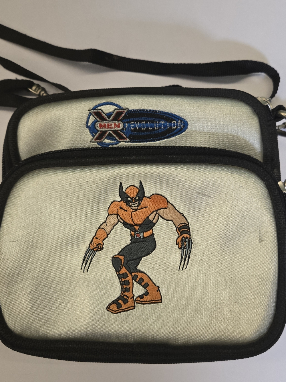 Vintage 2001 Naki X-Men Evolution Wolverine GBA Silver Bag Case Marvel